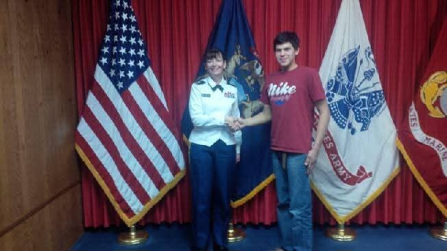 Enlisting into the national guard